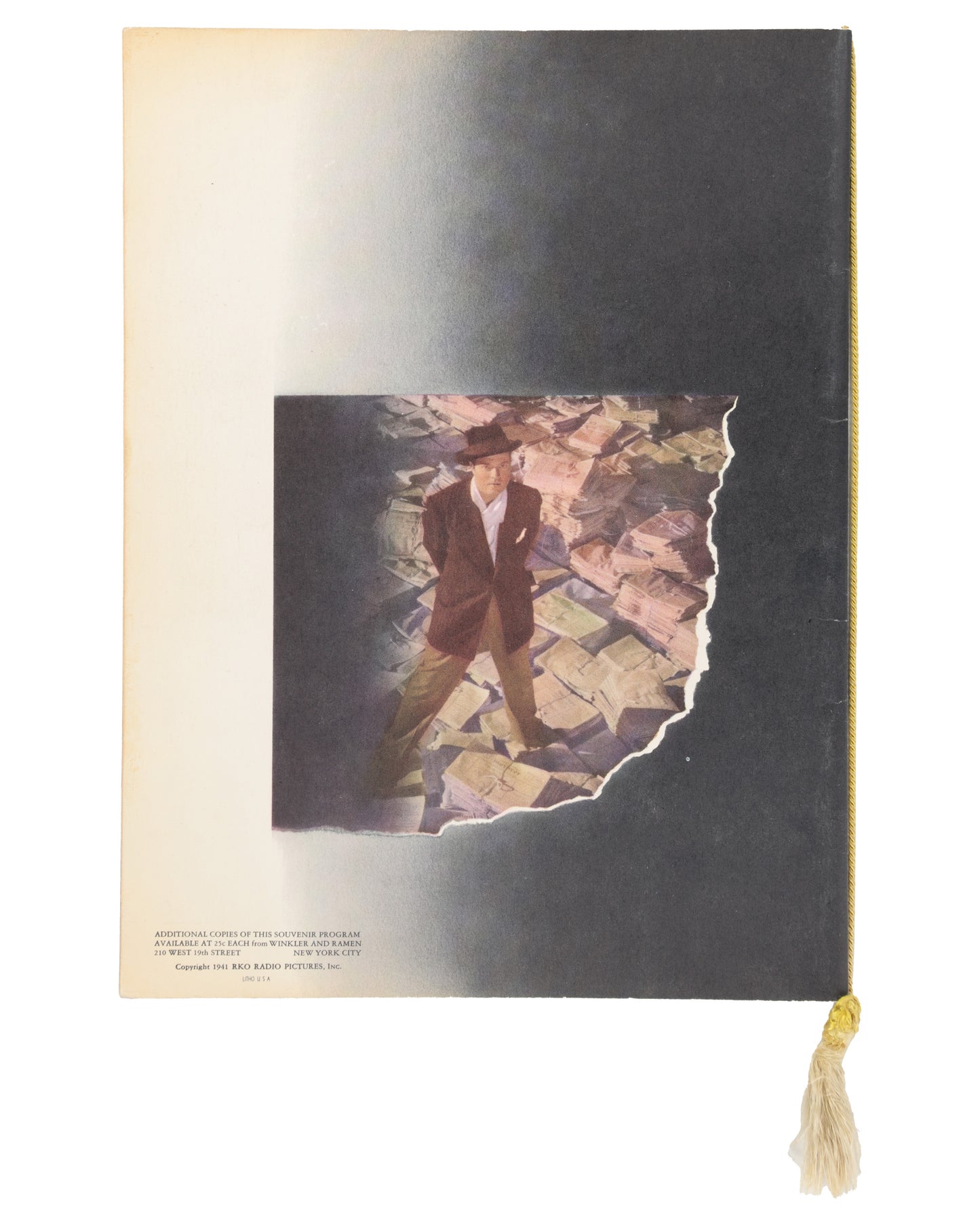"Citizen Kane" Souvenir Program Booklet