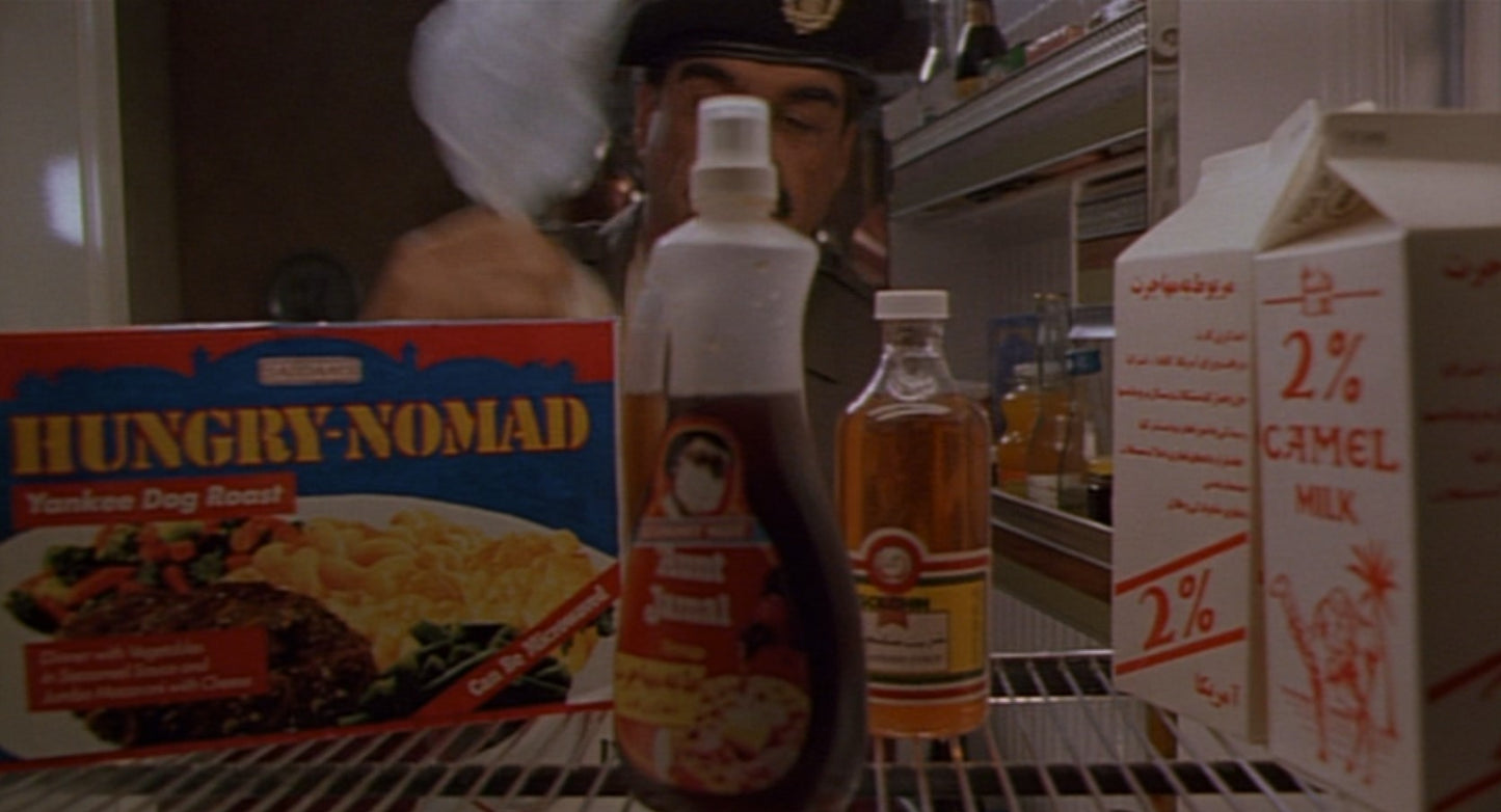 "Hot Shots! Part Deux" Saddam Hussein's (Jerry Haleva) Hungry-Nomad Dinner Box