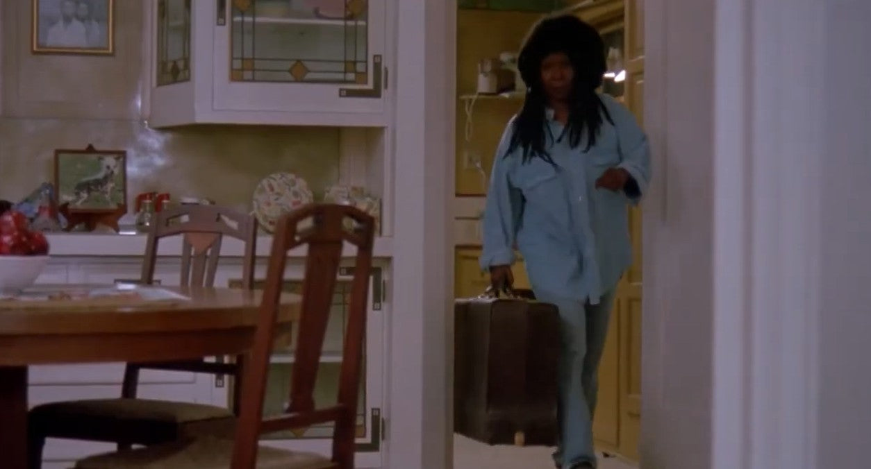 "Loaded Weapon 1" Sgt. Billie York's (Whoopi Goldberg) Shirt, Pants, and Earrings