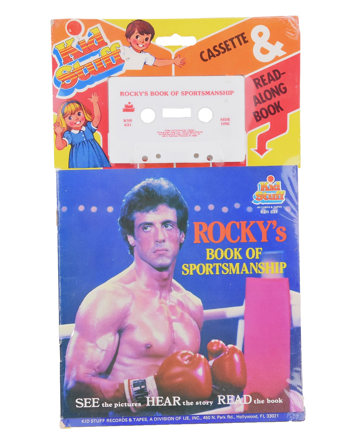 "Rocky III" Licensed Cassette and Book