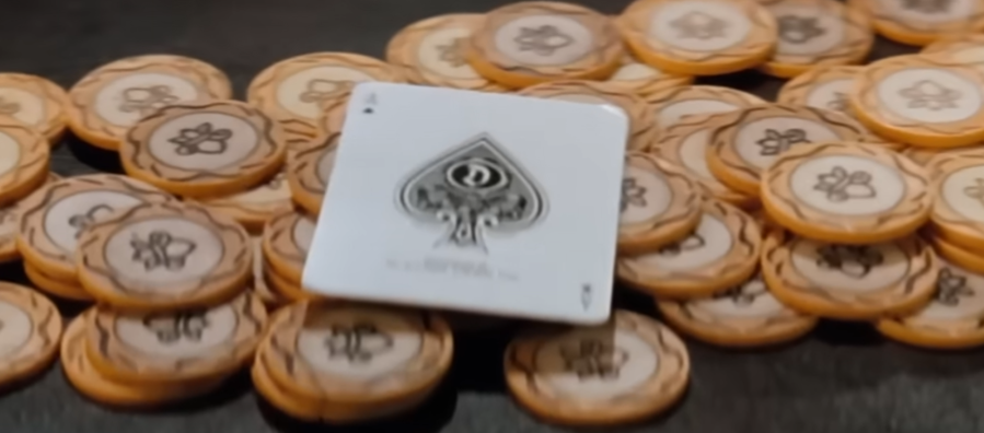 "Maverick" Set of Four (4) Poker Chips