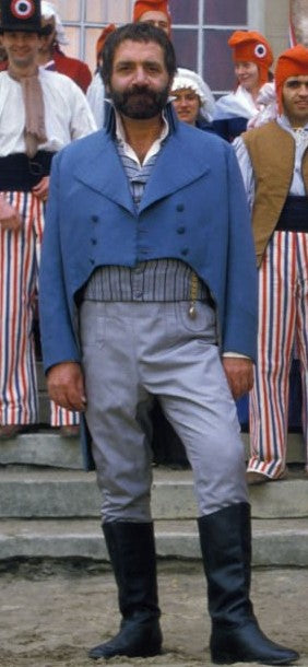 "Freedom, Equality, Sauerkraut (Liberté, égalité, choucroute)" Marat's (Jean Yanne) Costume