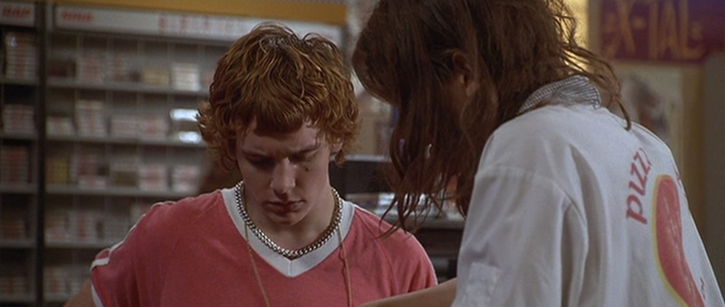 "Empire Records" Eddie's (James "Kimo" Wills) Pizza Shirt