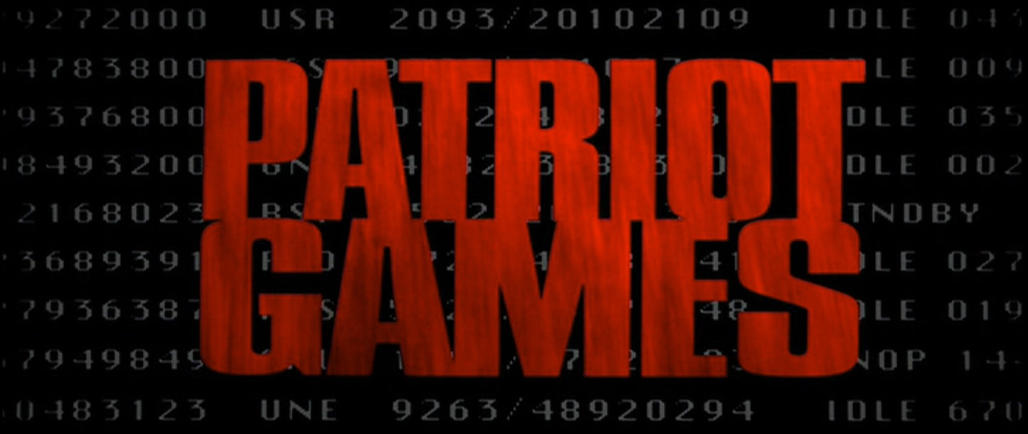 "Patriot Games" Jack Ryan's (Harrison Ford) Purple Heart Certificate