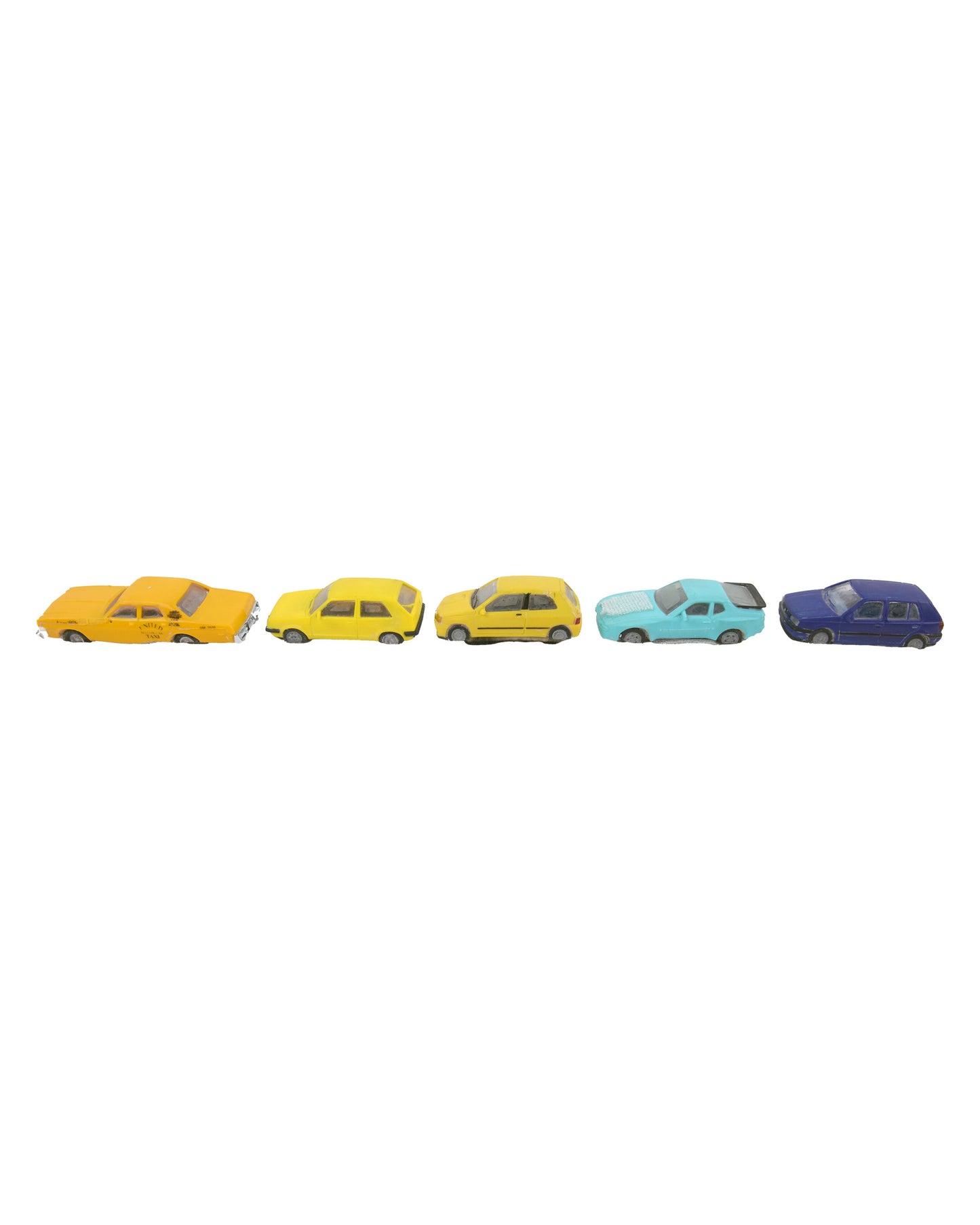 "Independence Day" Five (5) Miniature Cars