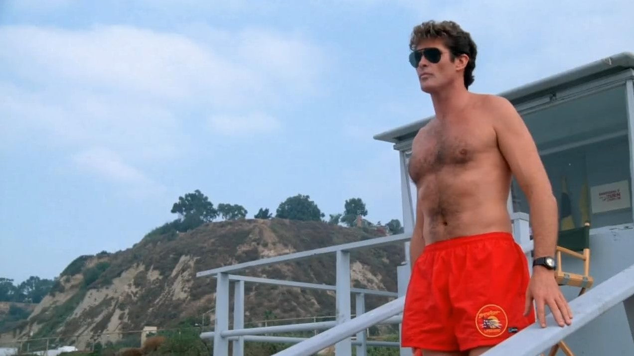 "Baywatch" Mitch Buchannon's (David Hasselhoff) Autographed Swim Trunks
