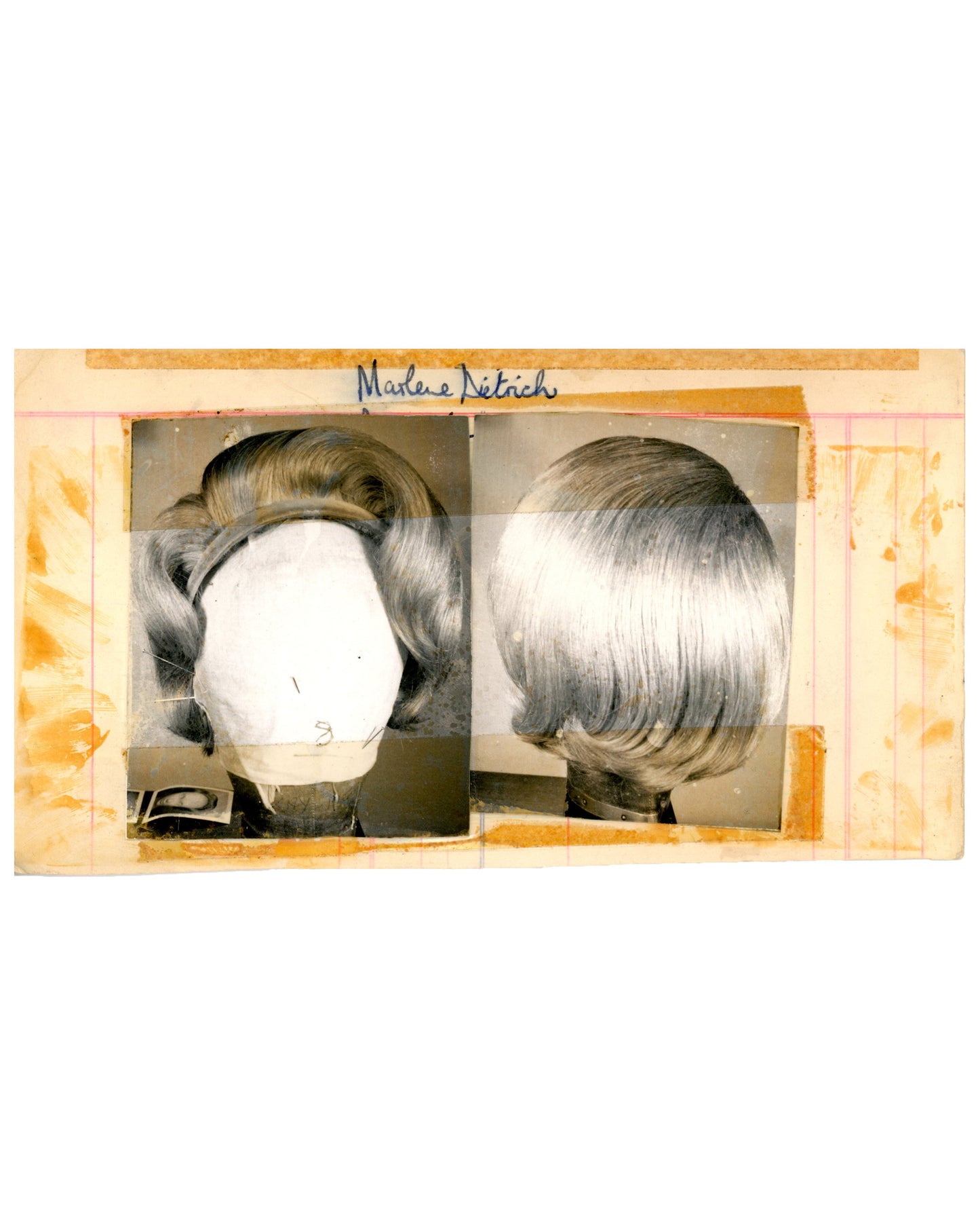 Set of 18 Vintage Wig Creations, Limited Index Cards (1960s–70s)