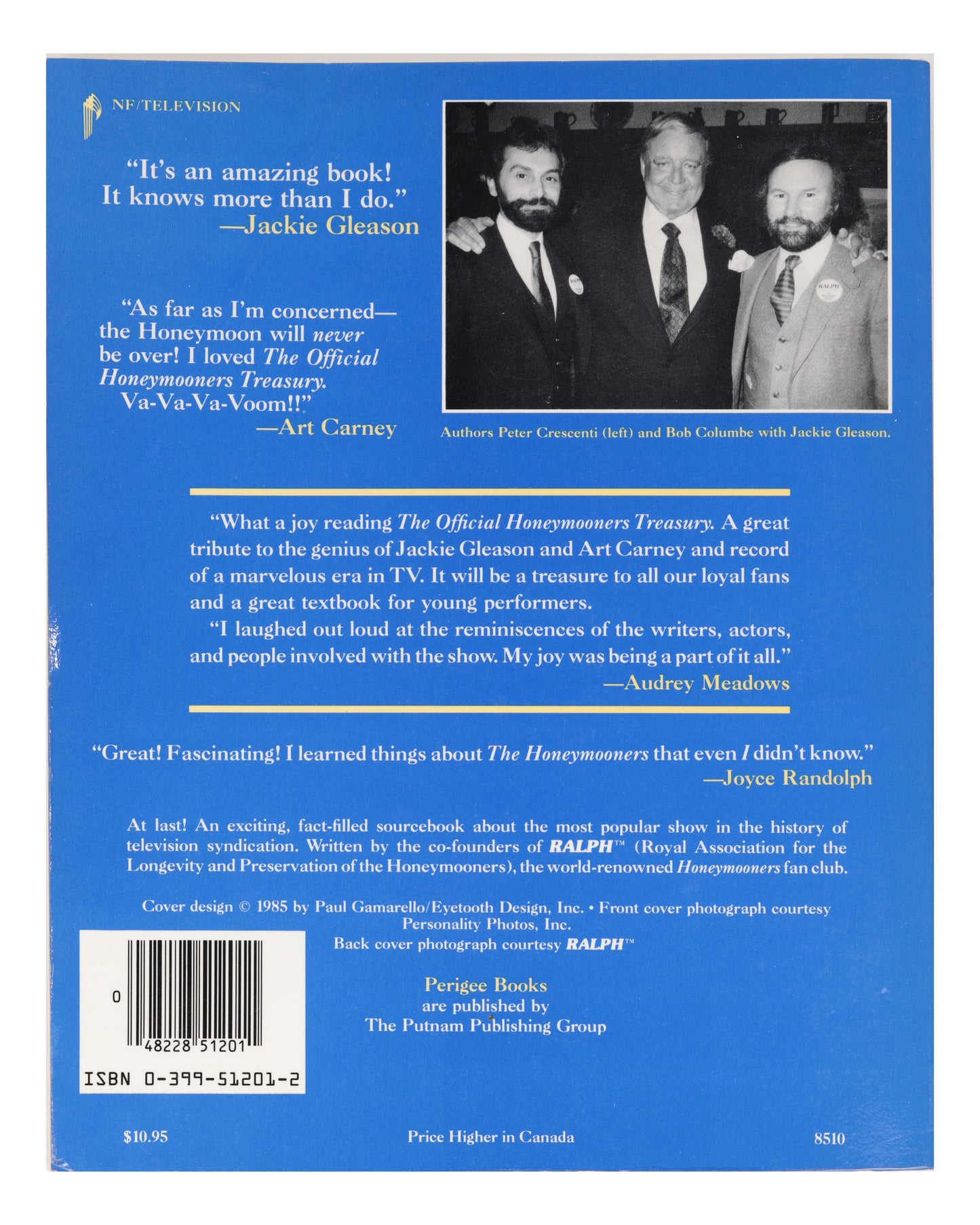 Set of Two (2) Autographed "The Honeymooners" (TV Series) Books - Including Audrey Meadows