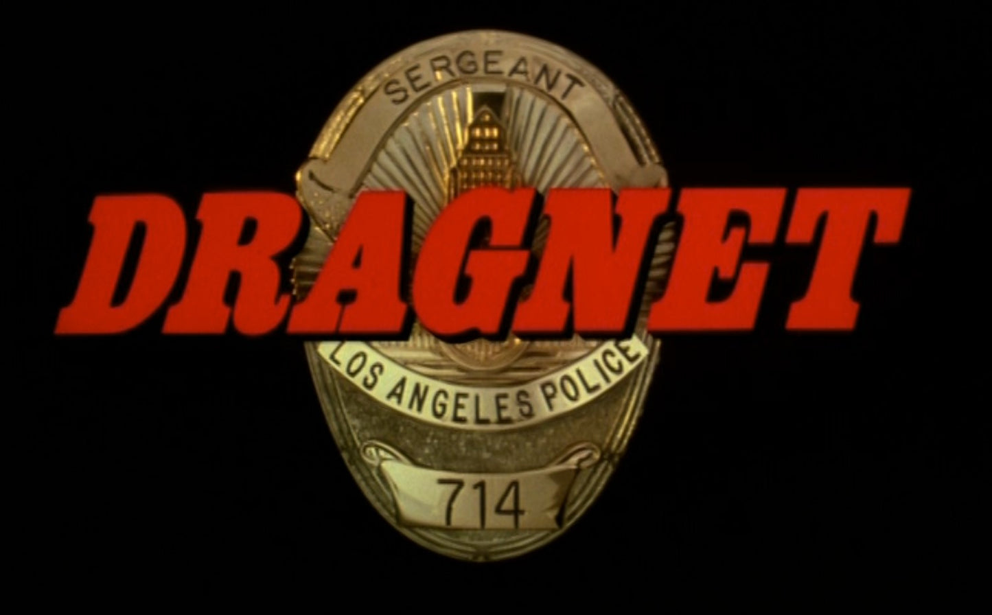 "Dragnet" Sgt. Joe Friday's (Dan Aykroyd) Business Card