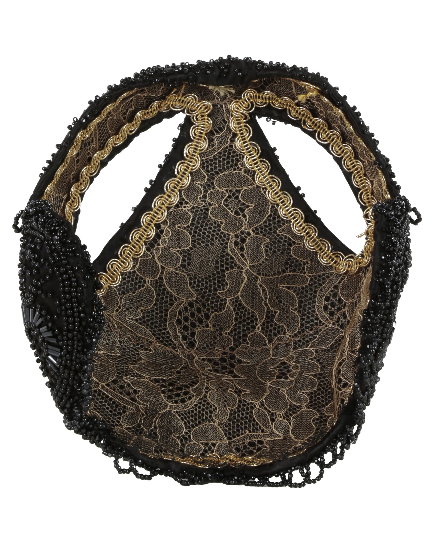 "Unknown Treasure" Black Beaded Hat (Possibly Marlene Dietrich)