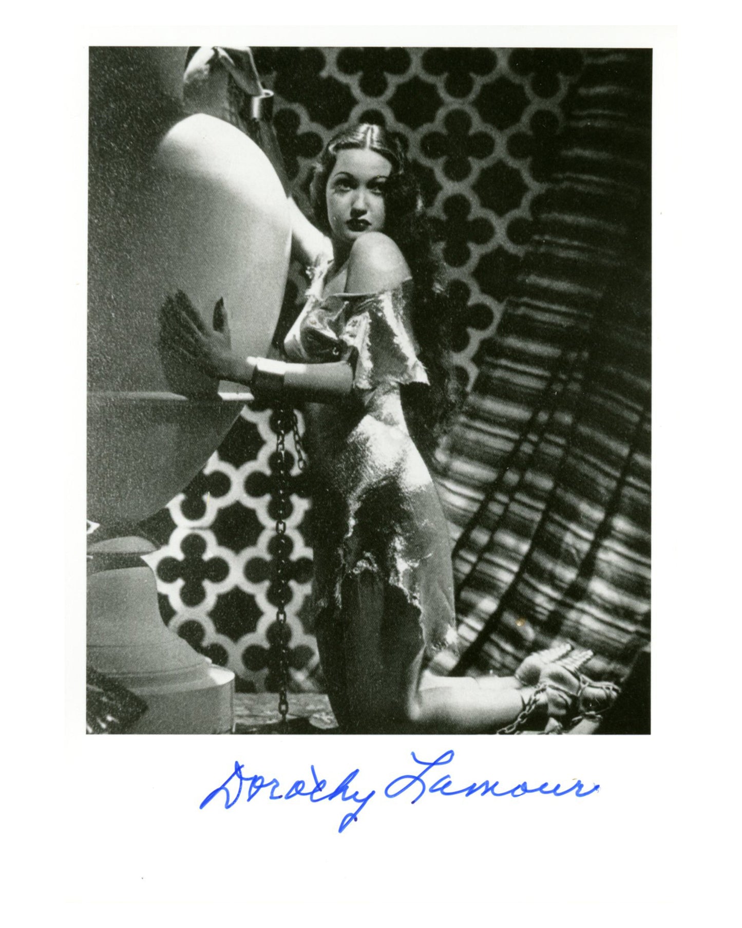 Collection of 10 Autographed Dorothy Lamour Photographs