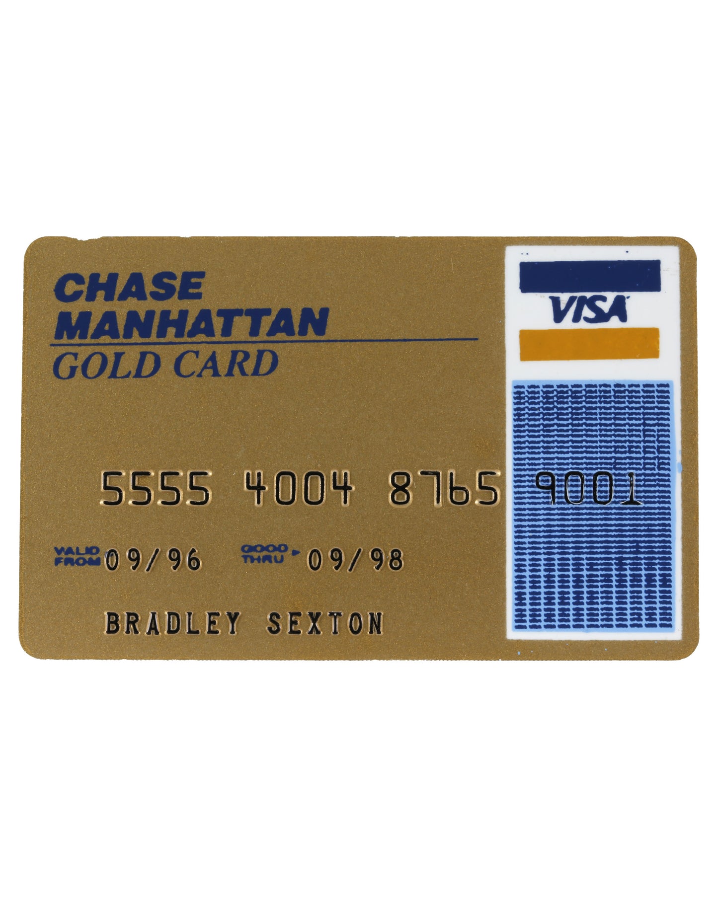"For Richer or Poorer" Brad and Caroline Sexton's (Tim Allen and Kirstie Alley) Prop Credit Cards