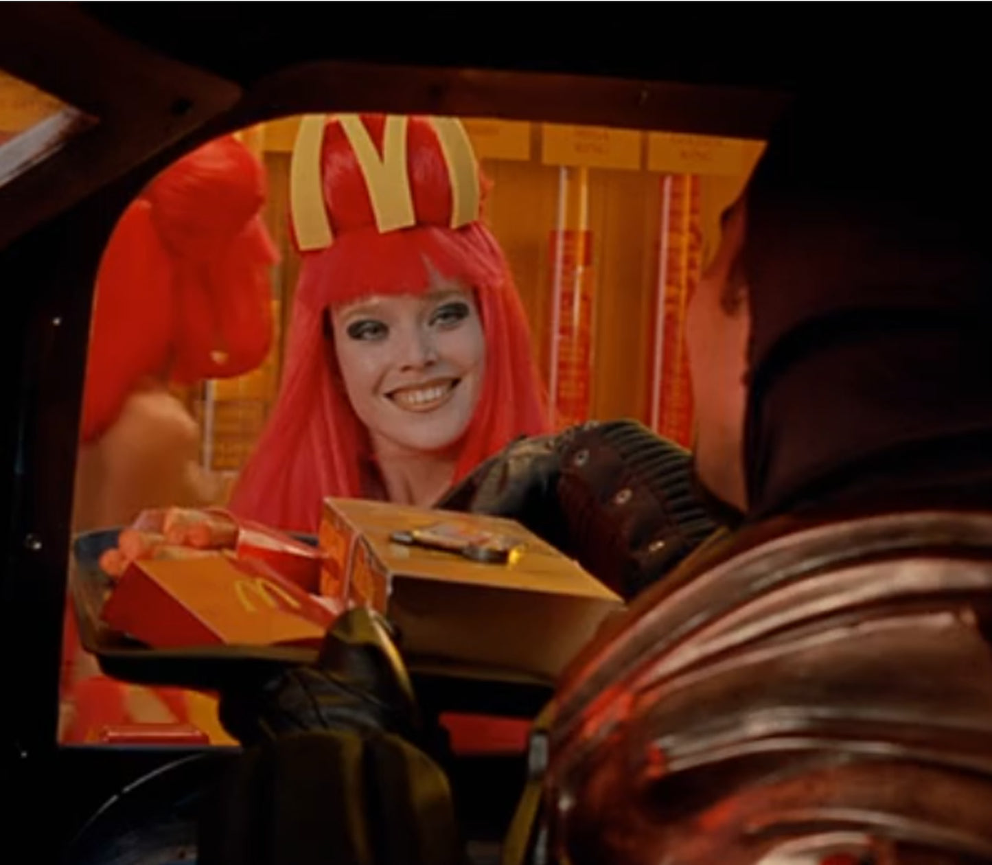 "The Fifth Element" McDonald's Employee Wig and Hair Accessory