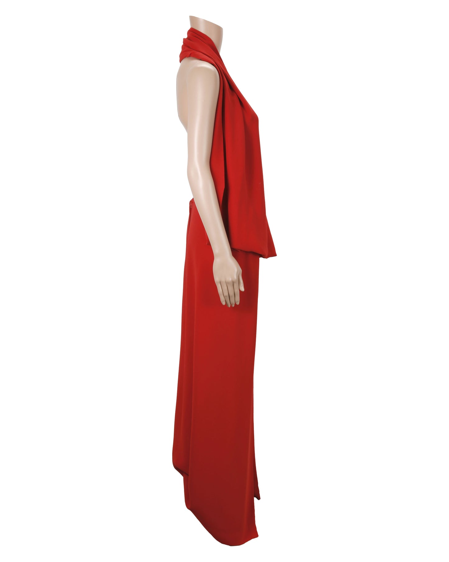 "Designing Women" Susanne Sugarbaker's (Delta Burke) Red Halter Dress