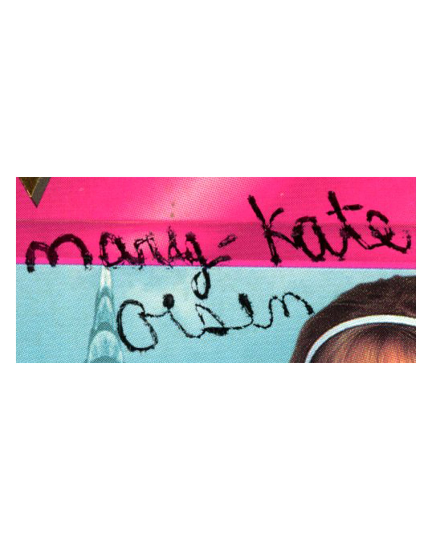 The New Adventures of Mary-Kate & Ashley Autographed Book