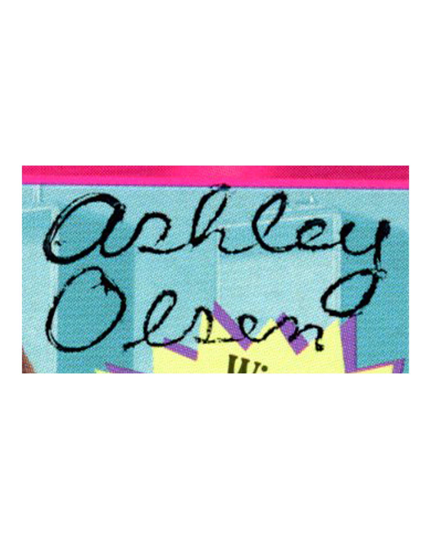 The New Adventures of Mary-Kate & Ashley Autographed Book