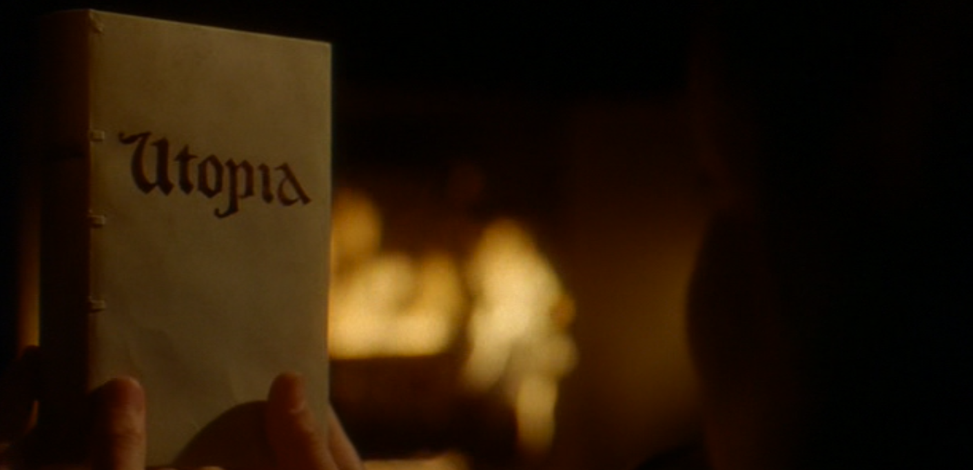 "Ever After: A Cinderella Story" Danielle's (Drew Barrymore) "Utopia" Book