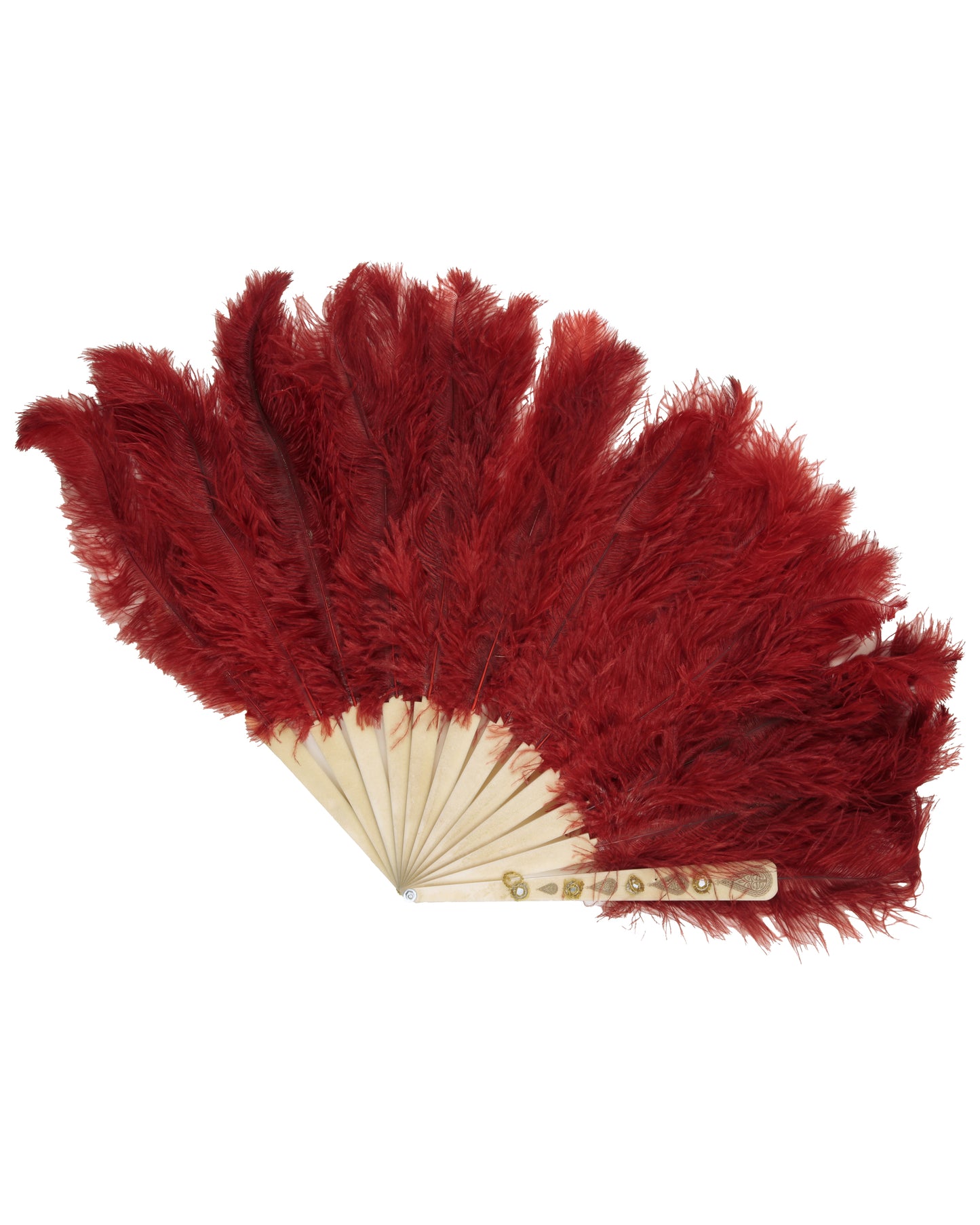"Moulin Rouge!" Feathered Fan