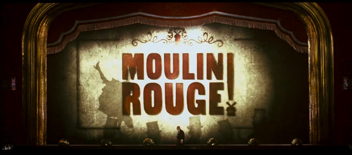 "Moulin Rouge!" Feathered Fan