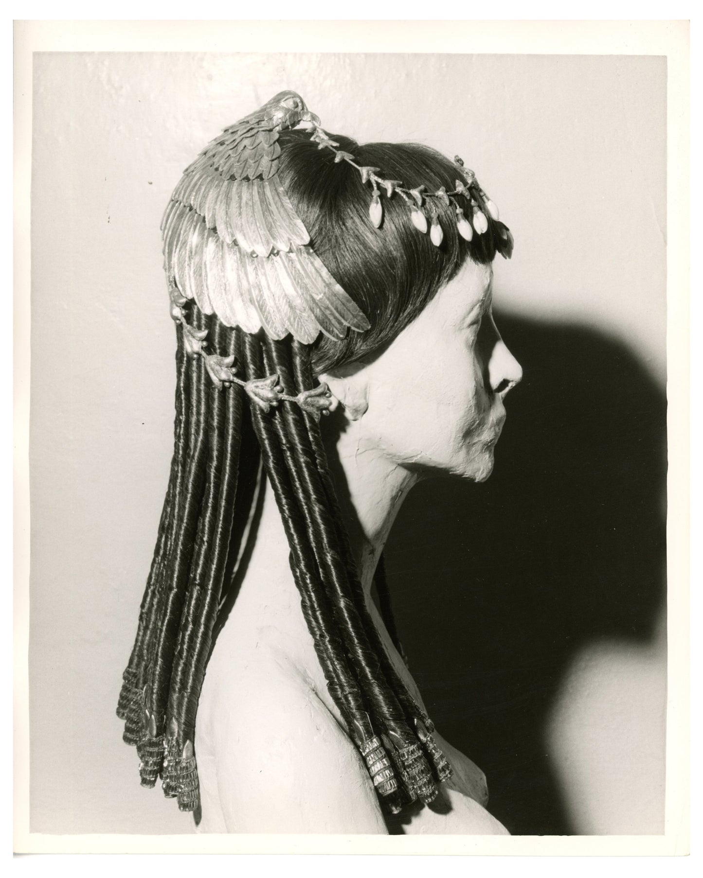 "Cleopatra" (1963) Set 40 Black & White Wig Photographs