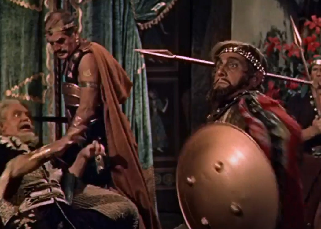 "Samson and Delilah" Shield