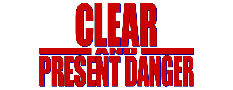 "Clear and Present Danger" Set of 6 Chair Labels including Willem Dafoe, Donald Moffat, Anne Archer, Henry Czerny, and Dean Jones
