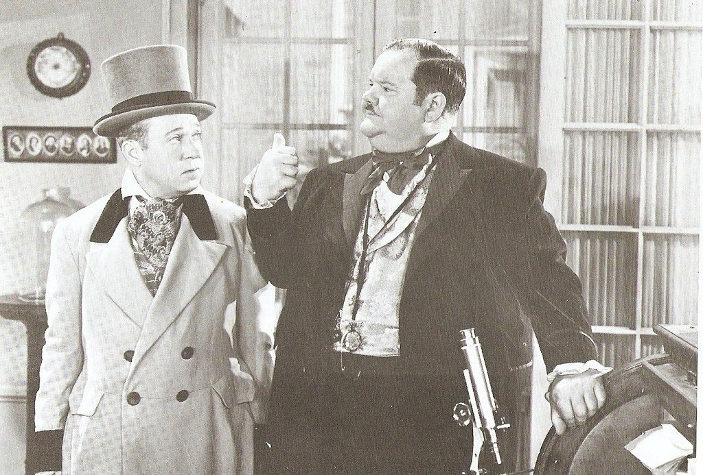 "Zenobia" Dr. Tibbet's (Oliver Hardy) Vest