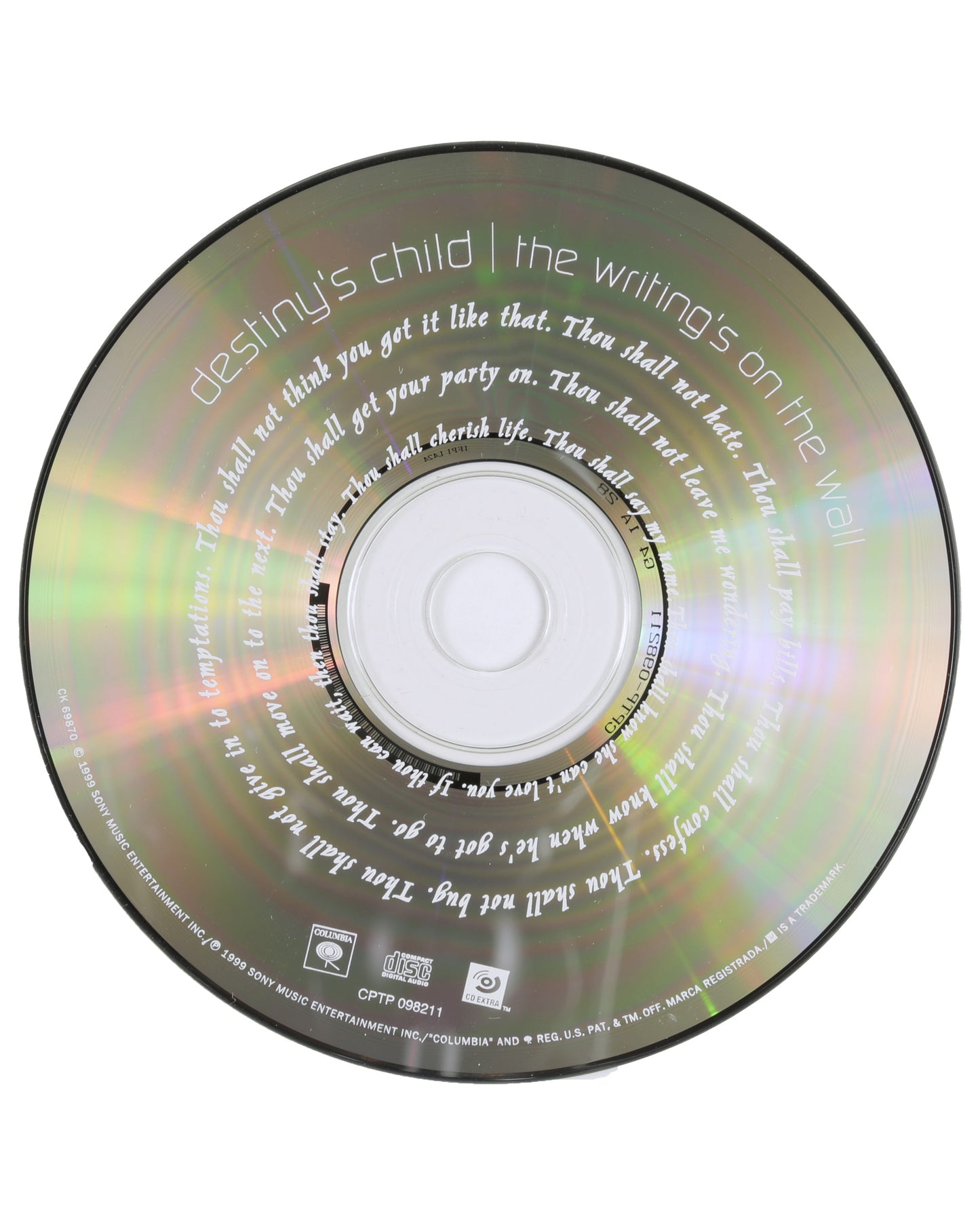 Autographed Destiny’s Child “The Writing’s on the Wall” CD Case – Signed by Beyoncé, Kelly Rowland, & Michelle Williams