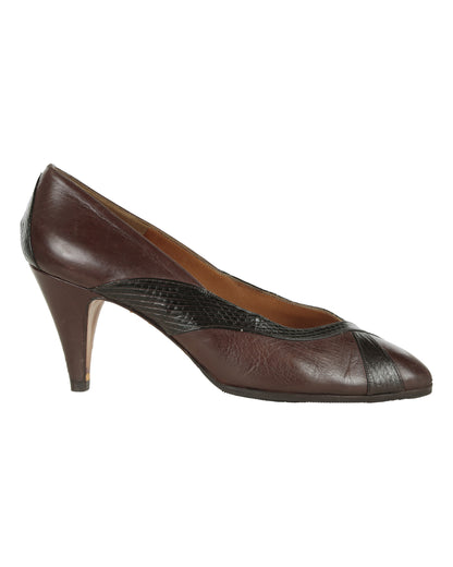 Fendi Pumps Autographed by Jenny Seagrove