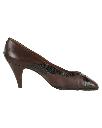 Fendi Pumps Autographed by Jenny Seagrove
