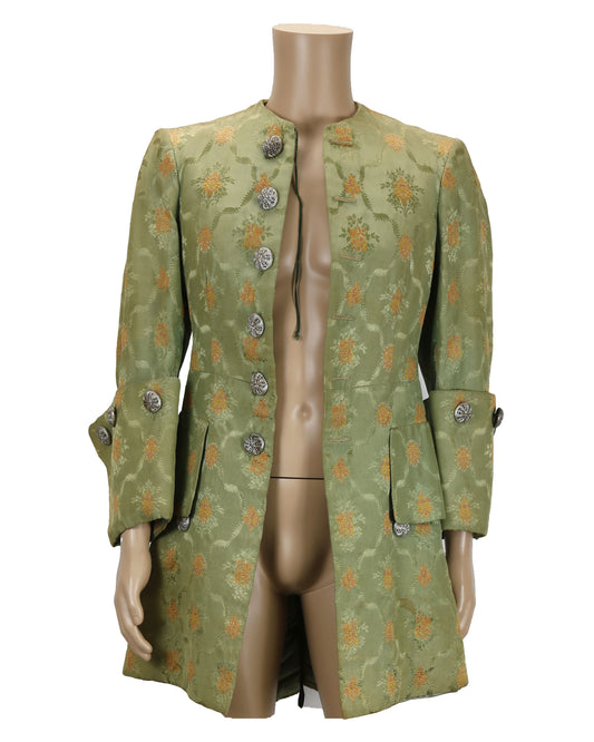 "Unknown Treasure" Silk Period Coat Attributed to Leo Carroll