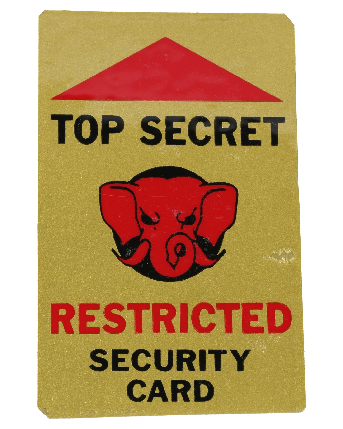 "Toys" Set of 5 Top Secret Security Cards
