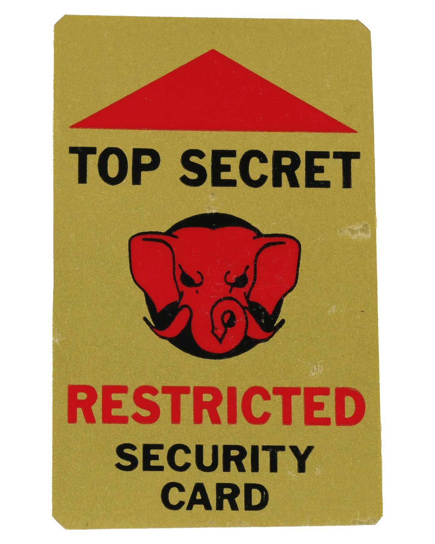 "Toys" Set of 5 Top Secret Security Cards