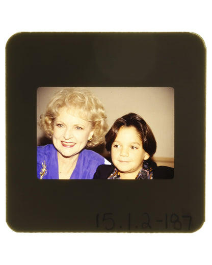 Set of 11 Color Slides Featuring Betty White, Estelle Getty, Rue McClanahan, Don Cheadle, and Billy Sullivan