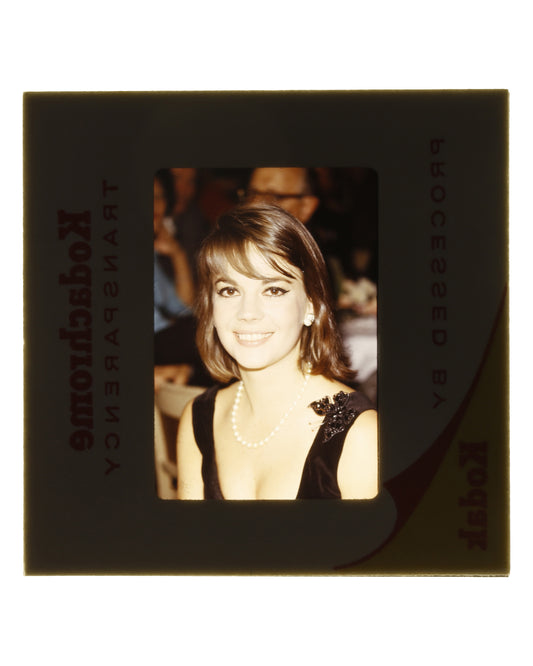 Set of 6 Vintage 35mm Color Slides – Natalie Wood at Unknown Events
