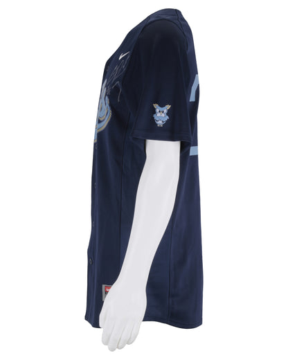 “The Outfield” Autographed Baseball Jersey – Signed by Nash Grier & Cameron Dallas