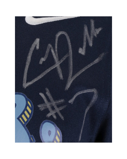 “The Outfield” Autographed Baseball Jersey – Signed by Nash Grier & Cameron Dallas