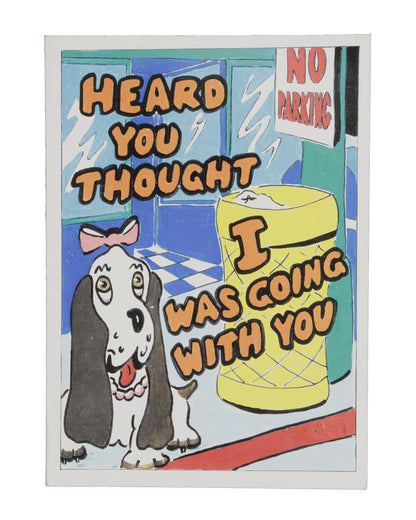 "Hot Shots! Part Deux" Topper Harley's (Charlie Sheen) Production-Made Greeting Card & Envelope