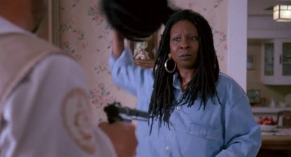 "Loaded Weapon 1" Sgt. Billie York's (Whoopi Goldberg) Shirt, Pants, and Earrings