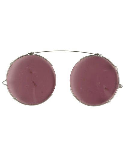 Clip-On Sunglasses with Case Attributed to Harold Lloyd