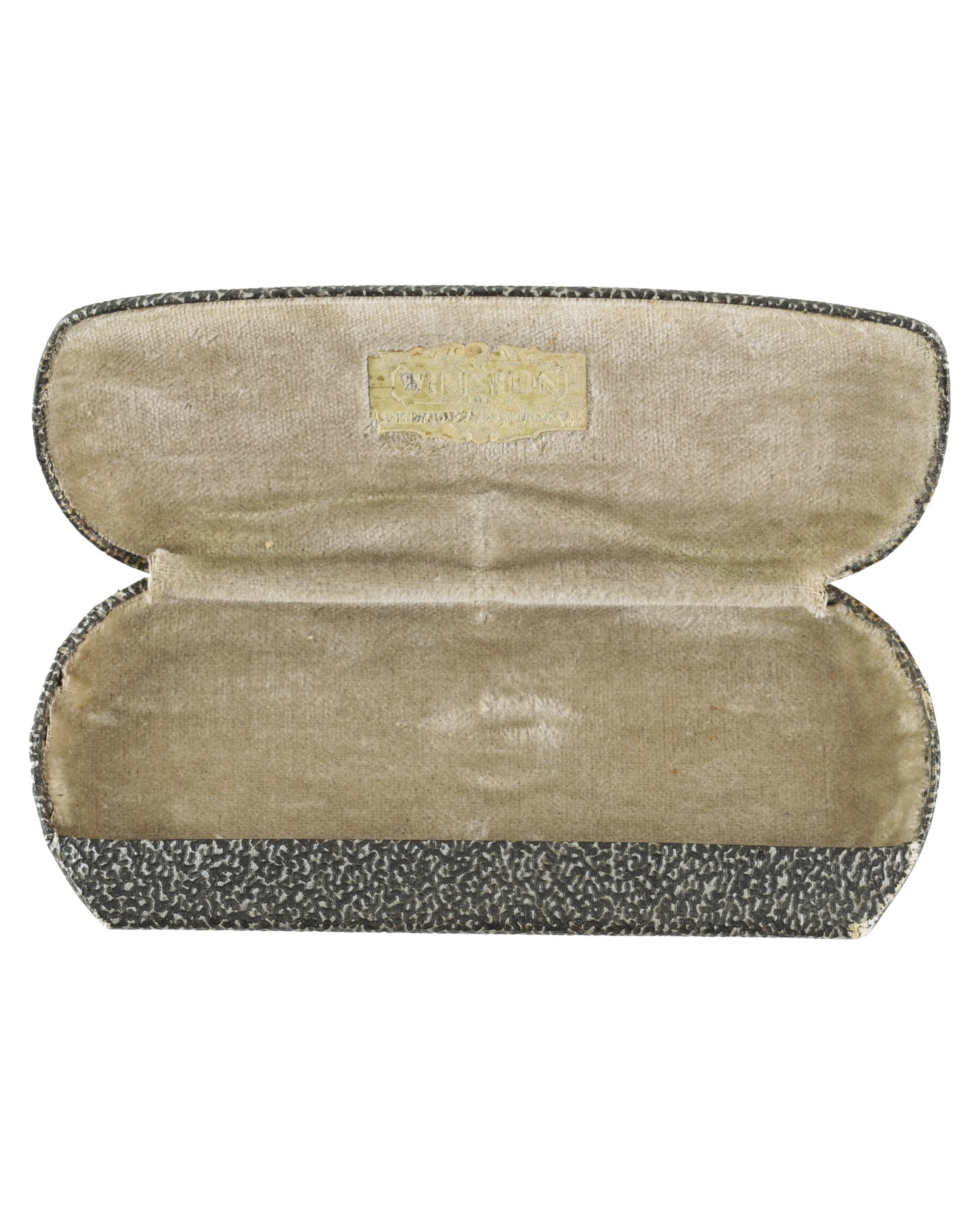 Clip-On Sunglasses with Case Attributed to Harold Lloyd