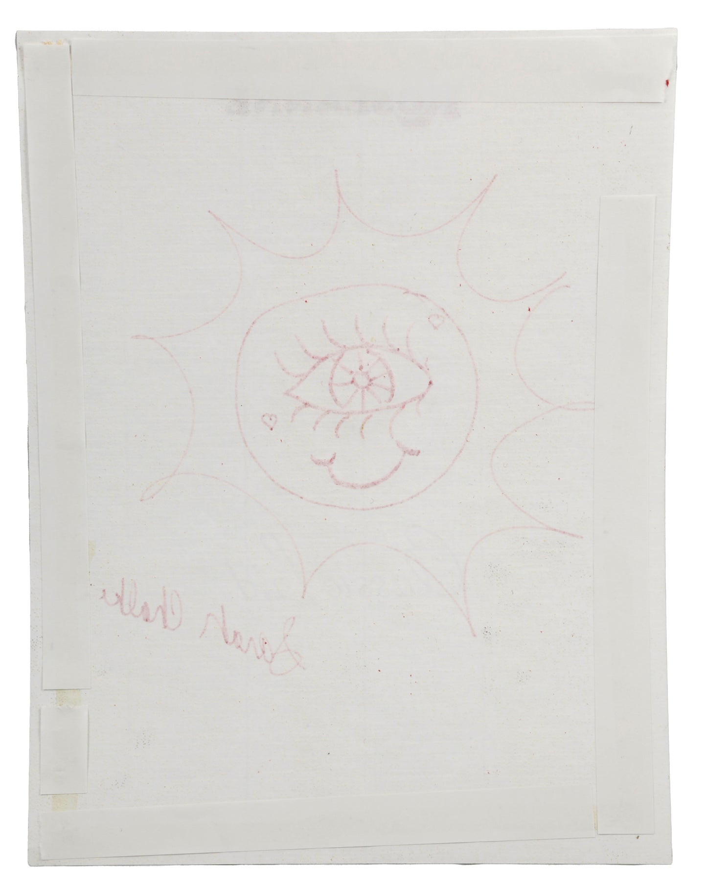 "Roseanne" Sketches and Autographs from Various Cast Members