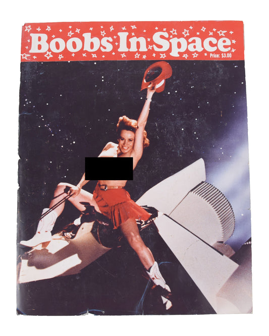 "Airplane II: The Sequel" Prop "Boobs in Space" Magazine