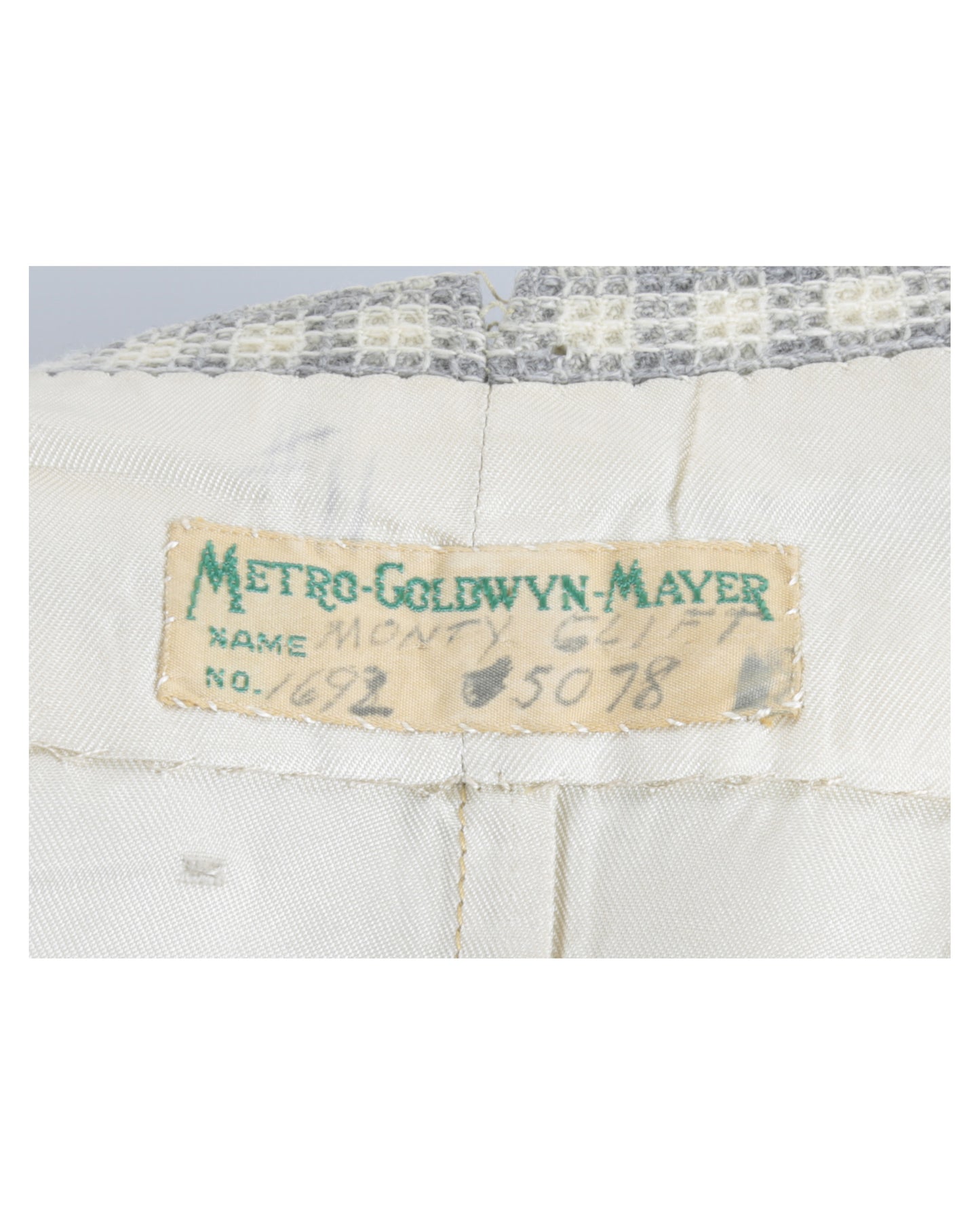 "Raintree County" John Shawnessy's (Montgomery Clift) Vest