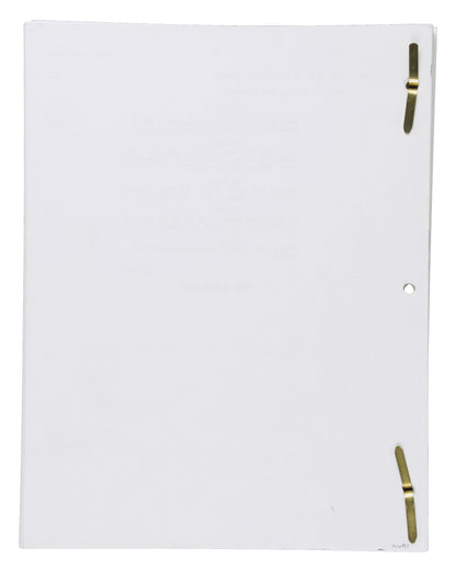 "Law & Order" (TV Series) Autographed Script - Including Jerry Orbach