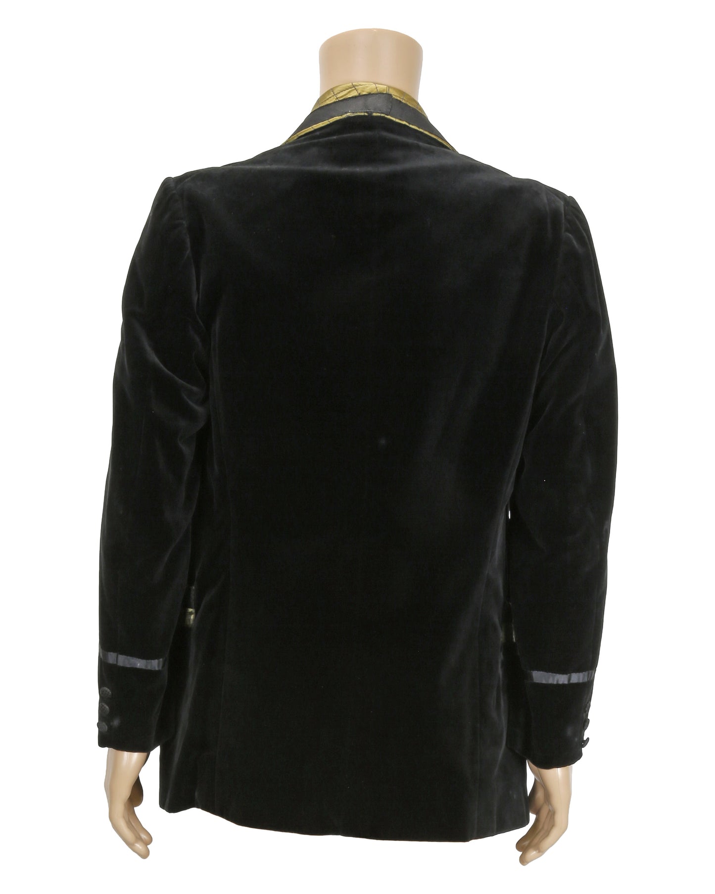 "Unknown Treasure" Velvet Smoking Jacket