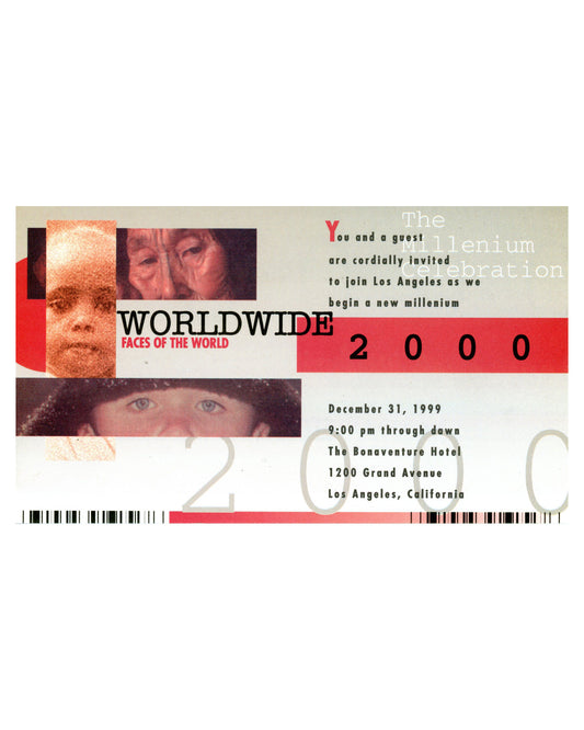 "Strange Days" Millenium Celebration Invitation