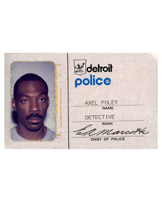 "Beverly Hills Cop III" Axel Foley's (Eddie Murphy) ID Card