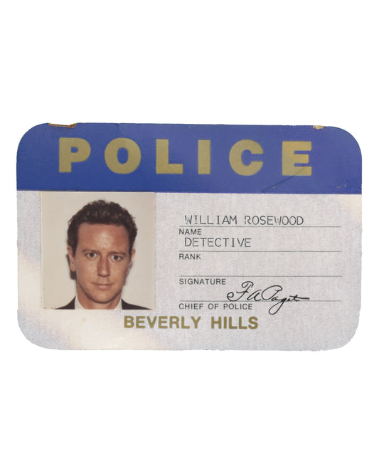 "Beverly Hills Cop III" Detective Rosewood's (Judge Reinhold) ID Card