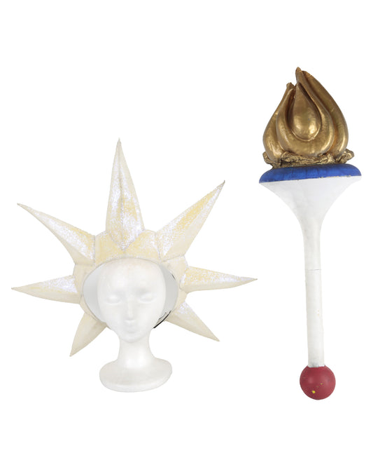 Elvira (Cassandra Peterson) Statue of Liberty Costume Components